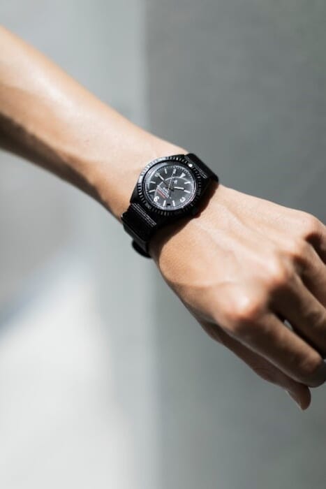 Make a difference on your wrist this summer. Urban Research has specially ordered this military watch for adults.