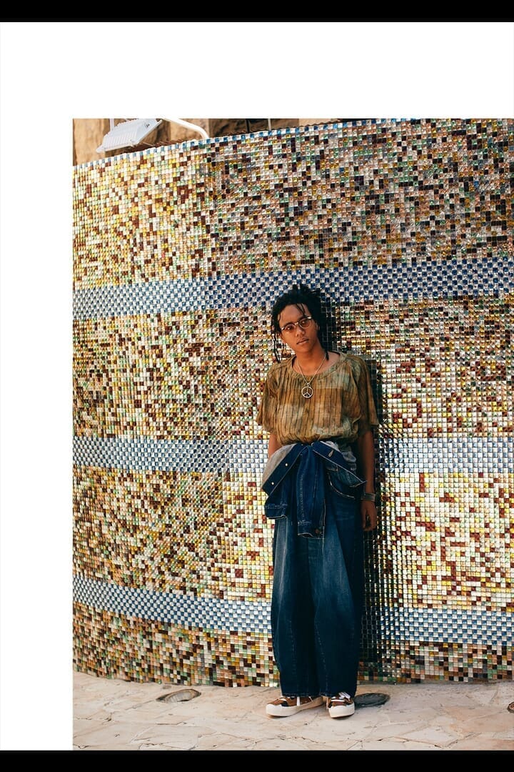 Needles ラメ色 上のみ ニードルズのトラックパンツがラメ入りで登場!? ラブレスが夏に