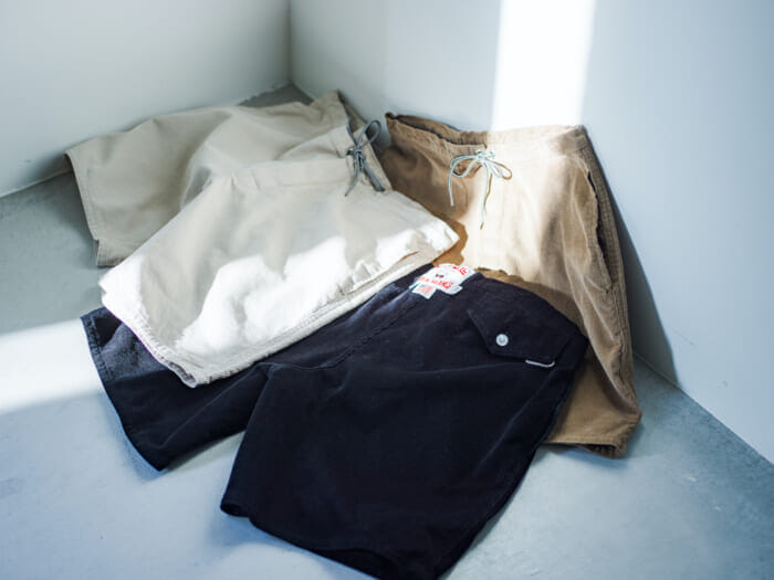 RHC has specially ordered these Birdwell shorts for the summer. Clad in corduroy that fits in with the modern city.