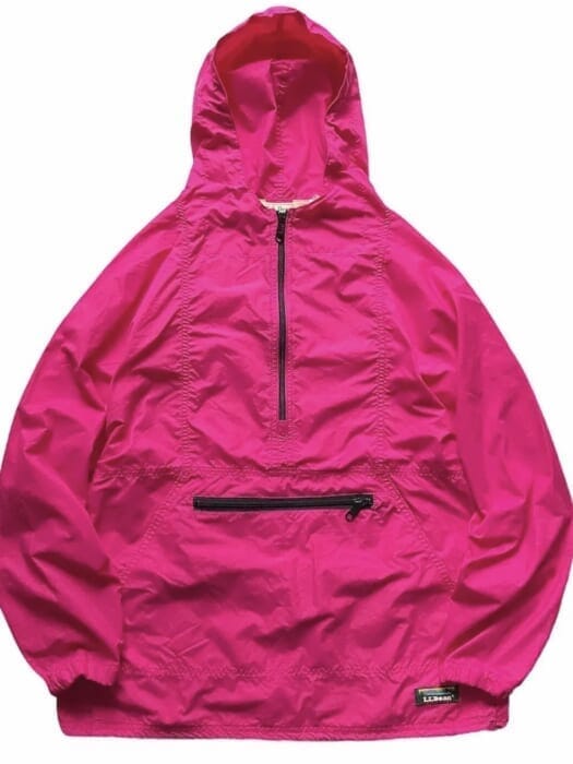 A bright pink Elle Bean anorak that will help you get rid of the rainy season blues.