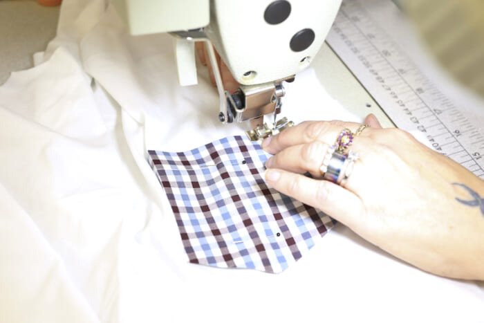 The time it takes to complete the product is also lovely. What is Sunspel's special event "PICK YOUR OWN POCKET"?