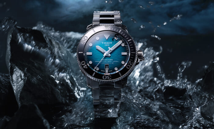 Tissot's top-of-the-line diver's watches. Here are three watches suitable for men of the sea.