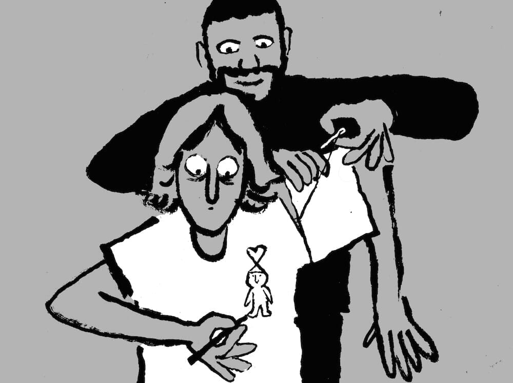 That Heart Logo Becomes a Loose-Footed Character!  Ami Alexandre Matussi launches a unique collaboration project.