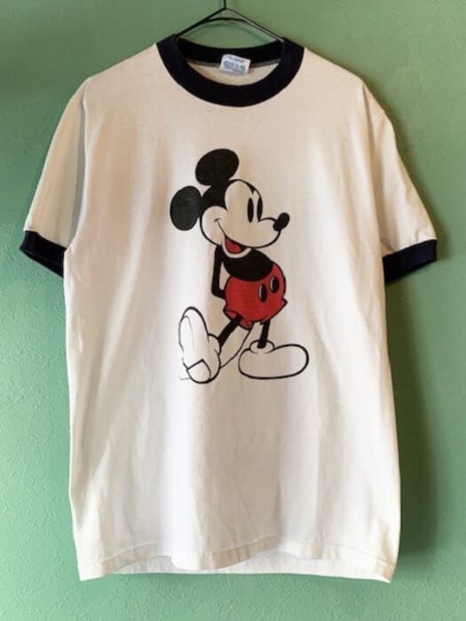 掘り出し物のリンガーT。80年代のディズニーオフィシャルグッズです。
