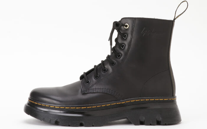 The newest creation from Yohji Yamamoto and Dr. Martens, a new ideal form of 8-hole boots.