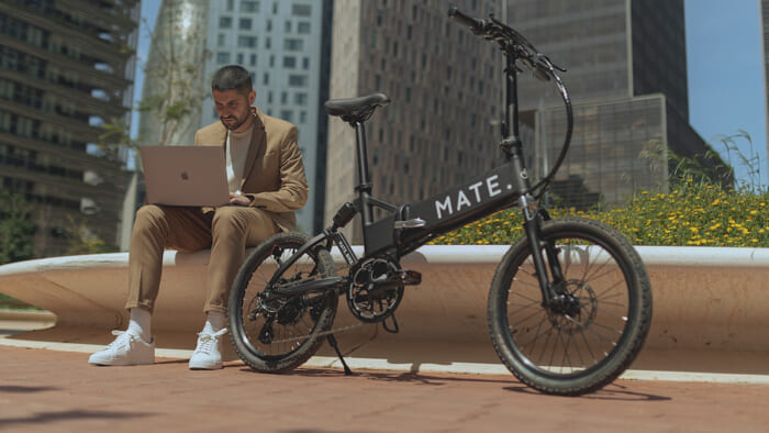 The hottest e-bike brand, Mate. Bikes. The newest is a smart one, specialized for city riding.
