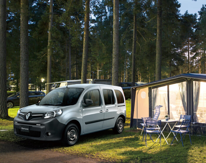 遊びや趣味がもっと充実！ ルノーのカングーからクリーンディーゼルを搭載した限定車と、キャンプグッズを詰め込んだアウトドアキットが発売します。
