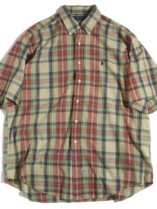 Ralph Lauren's short-sleeved BD shirt, with its unique color scheme.