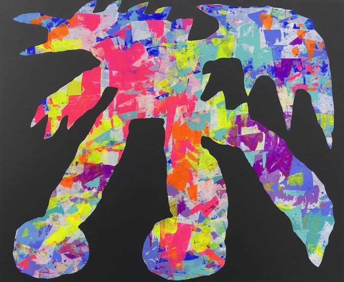 Seven-color works dominate fiction, reality, and fiction. A solo exhibition by Masayoshi Suzuki is now being held at Salt and Pepper.