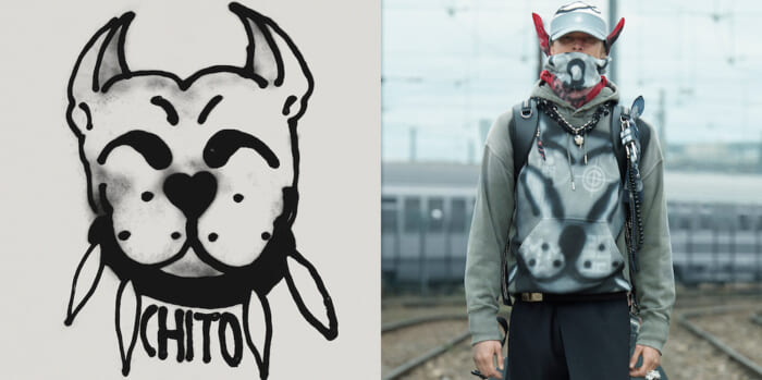 Who painted that graffiti? Givenchy's Spring 2022 collection will be available for pre-sale.