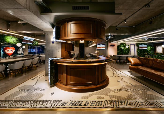 最高峰かつ最先端の遊び場。テキサスホールデムが楽しめるアミューズメント施設、エム ホールデム 目黒がオープン。