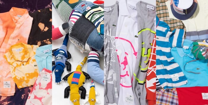 Lacoste's secondhand clothing gets a second life. What is the new project "REGENERATION" in which Marie and Hikaru Matsubara participated?