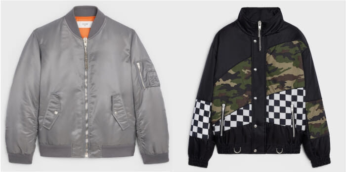 Hedi Slimane depicts the world of New Romanticism. The dignified Celine outerwear is finally on sale.