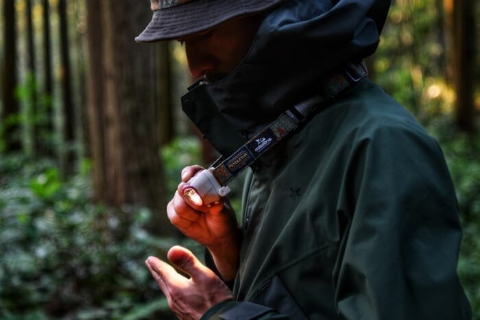 Pendleton and Milestone collaboration headlight. Simple in function, modern in appearance, and easy to use.