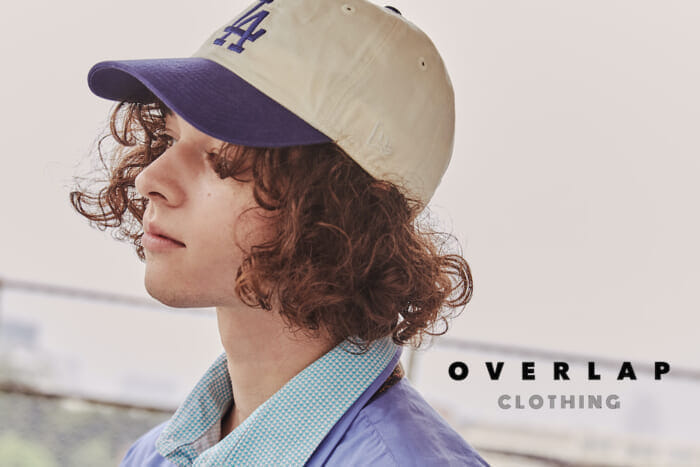 Men's, women's, kids, baby, even universal overalls. Overlap Clothing intersects at Miyashita Park.