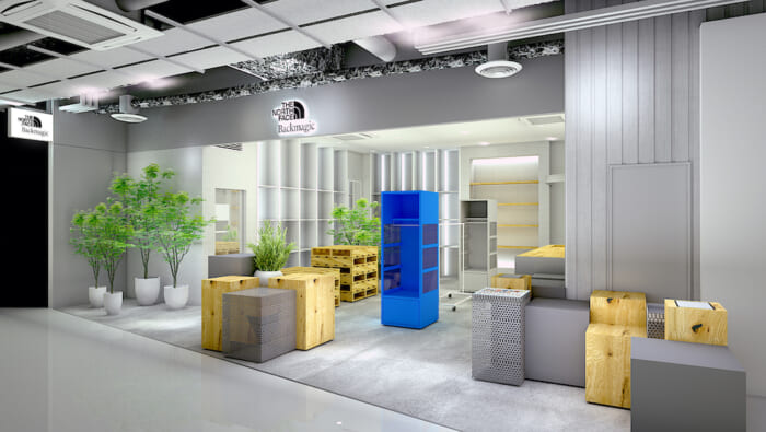 多様性の時代は、バックパックもカスタマイズできるんです。ミヤシタパークに、「THE NORTH FACE Backmagic」が新オープン。