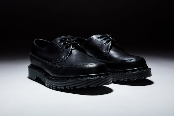A chance encounter between Dr. Martens and Haven. Override a timeless classic with a bold silhouette.