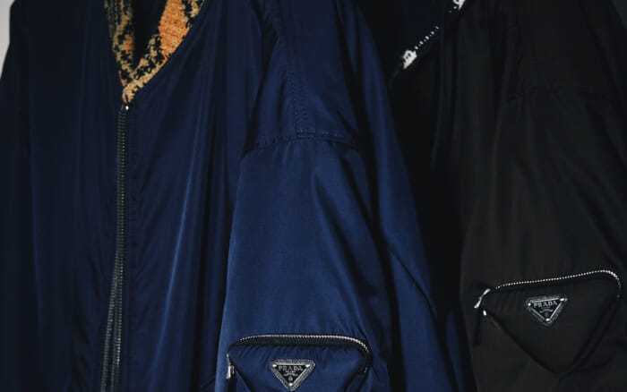 Series "Aspiring Masterpieces" No.221 Prada's outerwear that gently accompanies our feelings.