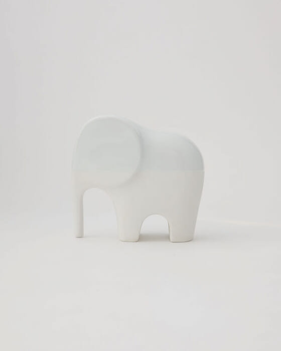 Elephants in Arita porcelain! 5525 Gallery's contemporary sensibility has created a unique product.