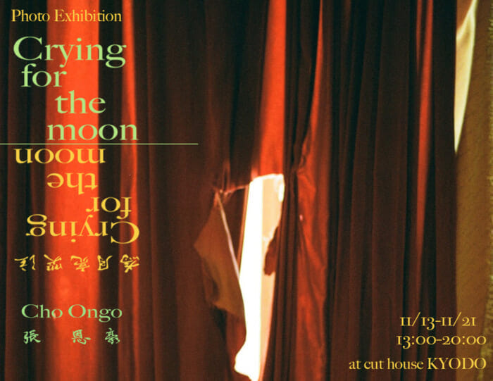 The theme of the book is "begging for something you don't have. Diaspora photographer Ong-Goh Chow has released his second photo book, "Crying for the moon. There will also be a photo exhibition!