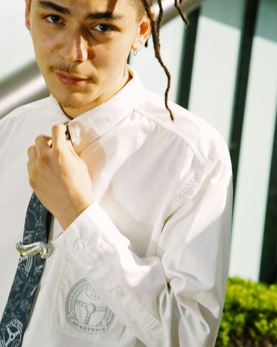 The first collaboration between Car Service and Jackpot is a tie. How you use it is up to you.