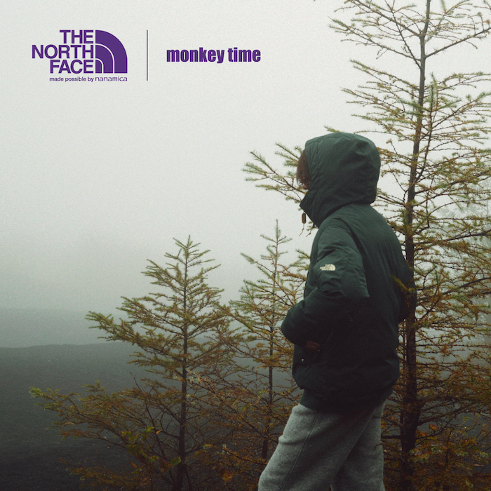 THE NORTH FACEパープルレーベル×monkey time