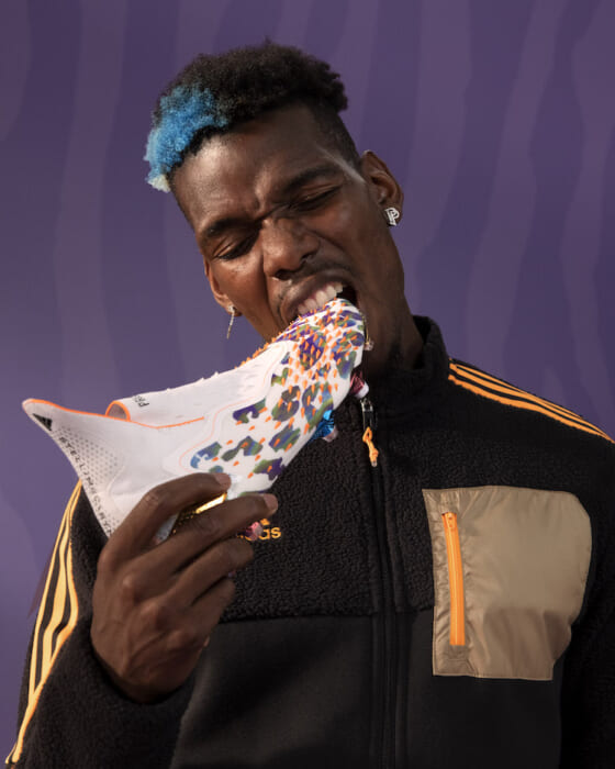 Stella McCartney x Paul Pogba, two icons co-created the first vegan spike in Adidas history.