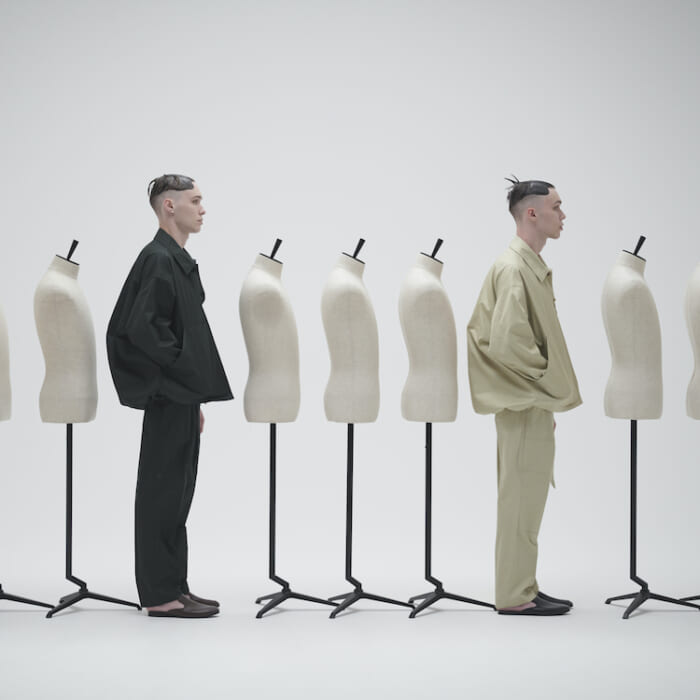 普遍的ななかにある違和感をどう着こなすか。気鋭ブランド、アンバーのポップアップがガーデンにて開催中。