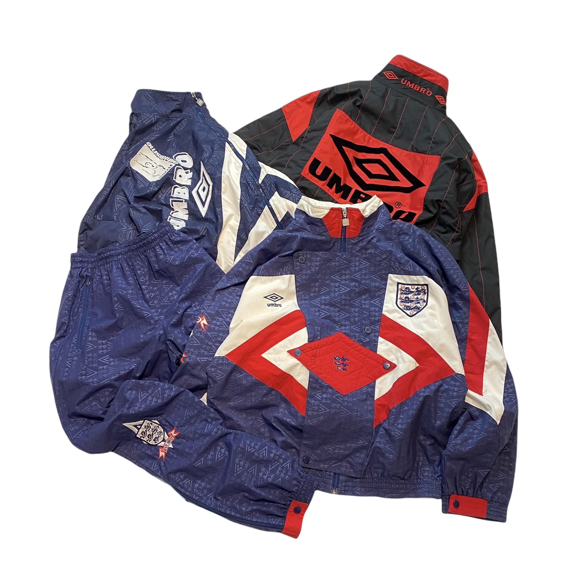 GINGER掲載商品 80-90s UMBRO ウェールズ代表 トラックトップ