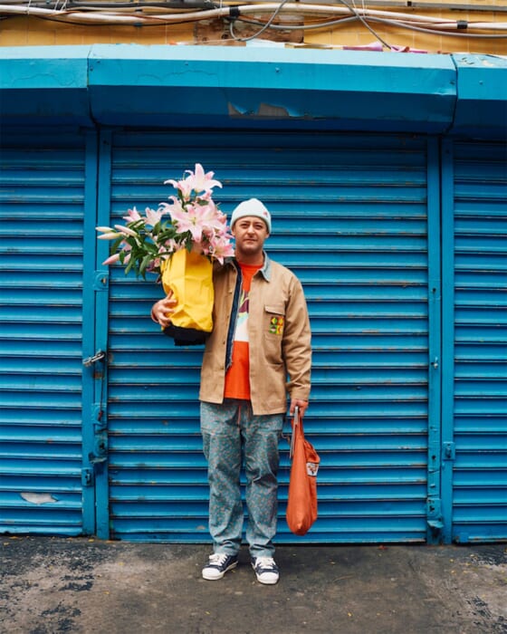 Adding Flowers to Workwear. The longstanding desire of Universal Overall and the Brooklyn culture store, Park Deli, is crystallized.