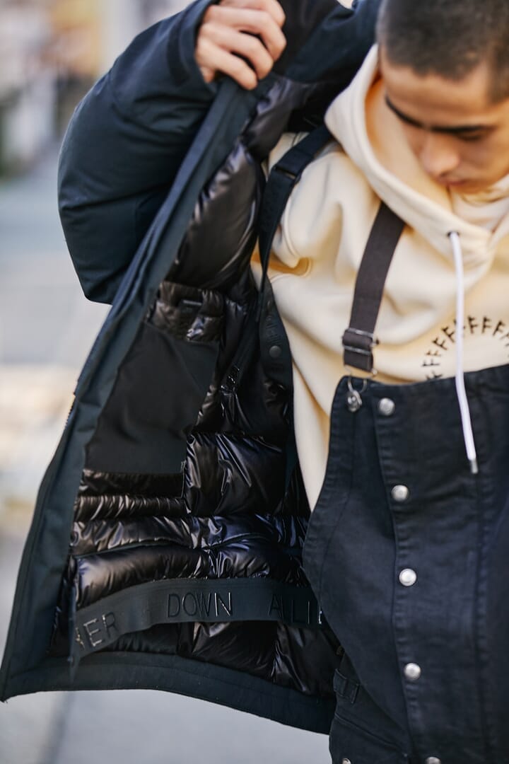 超希少　ALLIED アライドTHE WISDOM DOWN PARKA 417 EDIFICE（フォーワンセブンエディフィス）の「【ALLIED / アライド