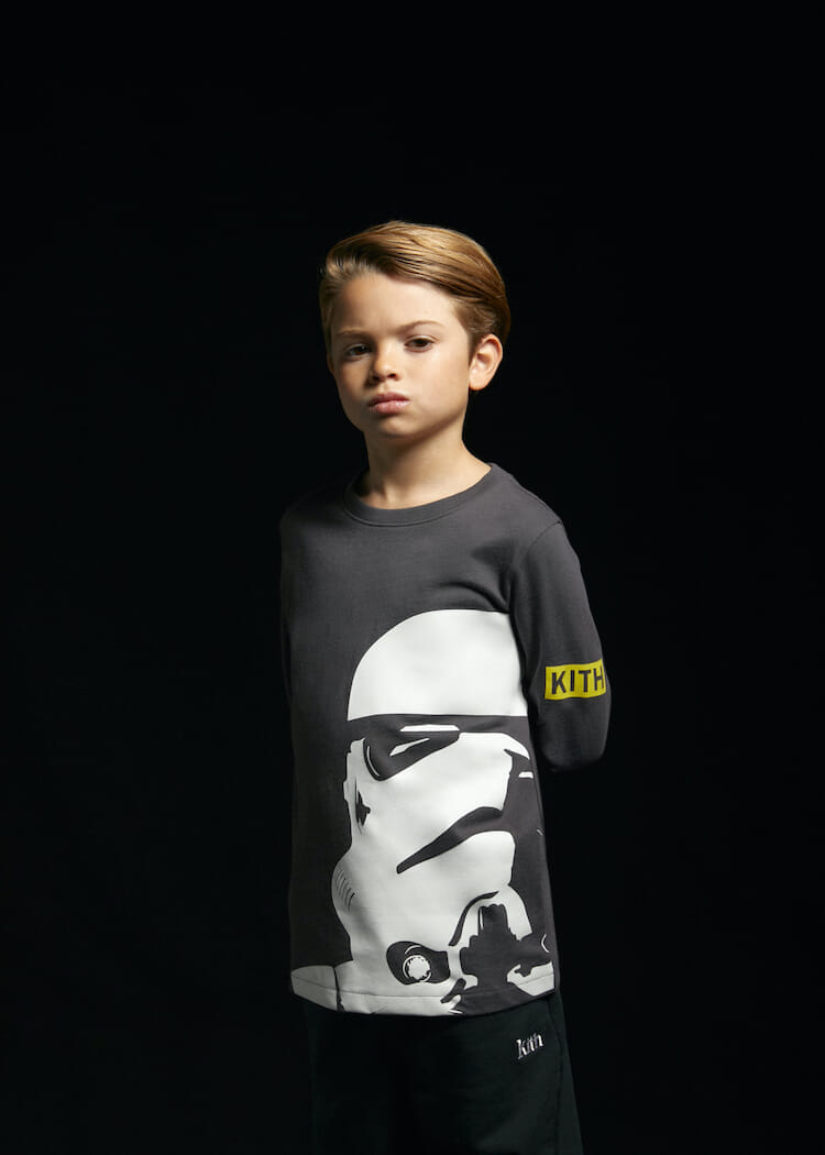 kids Kith StarWars luke postervintageTee