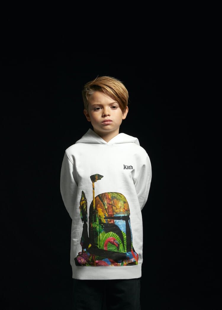 kids Kith StarWars luke postervintageTee