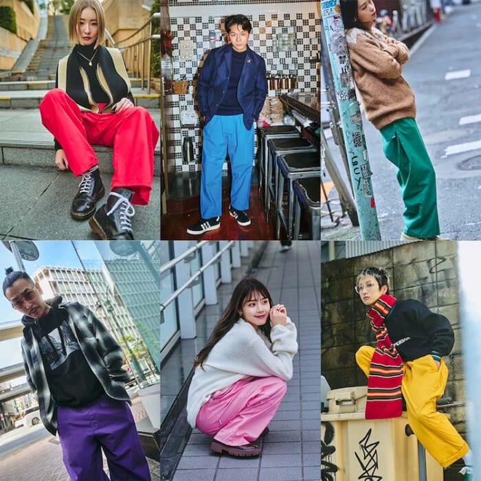 Vivid colors are now available in easy pants for all ages, genders, and body types. Lee welcomes you even if you are lazy during the year-end and New Year's holidays.