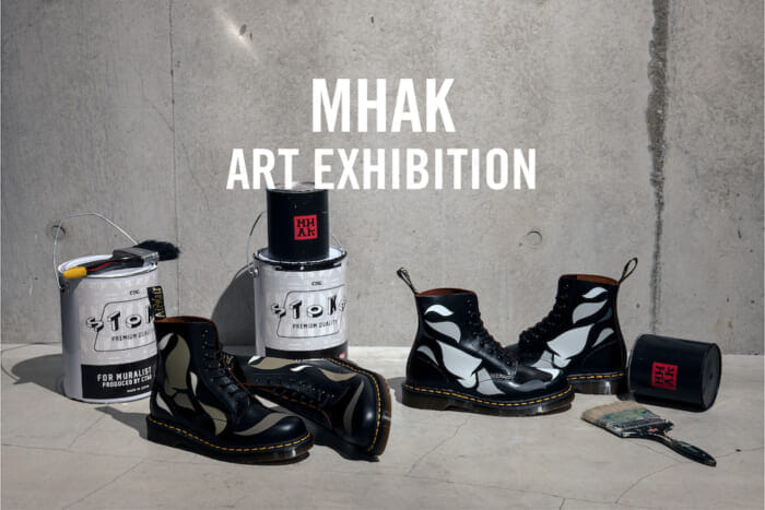 Dr. Martens SHOWROOM TYO's second art exhibition. Featuring MHAK, an up-and-coming painter of the street generation.