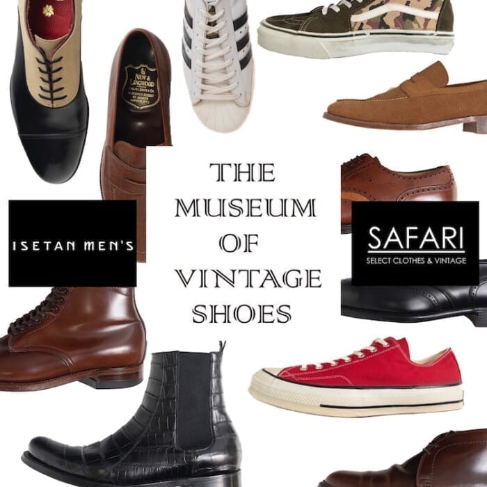 ヴィンテージシューズを圧巻のボリュームで大放出！ サファリのポップアップが伊勢丹新宿店メンズ館にて開催。