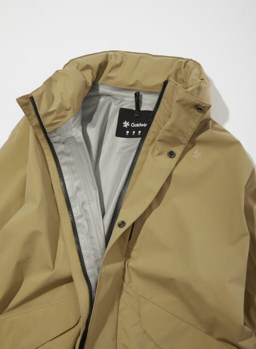 デザインも機能も死角なし。ゴールドウインから、ゴアテックスを用いた3型のアウターが登場。