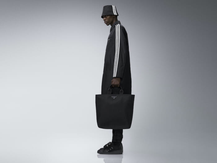 Prada and adidas collaborate in pursuit of sustainability. The latest collection also includes clothing.