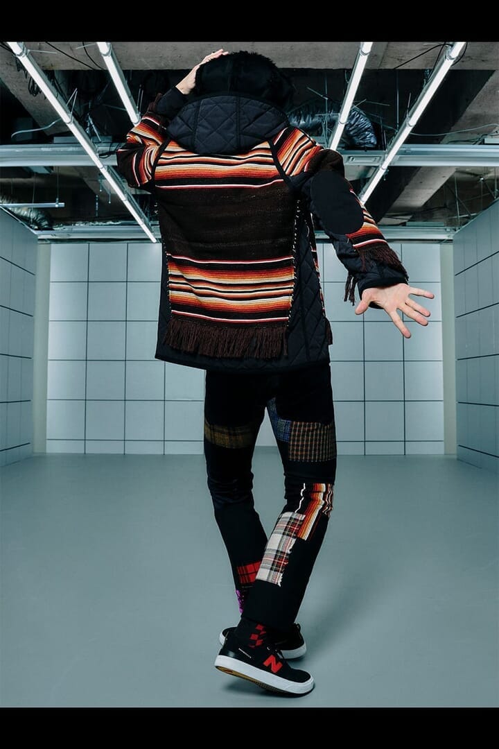 22AW JUNYA WATANABE MAN レザー切替モッズコート 2022