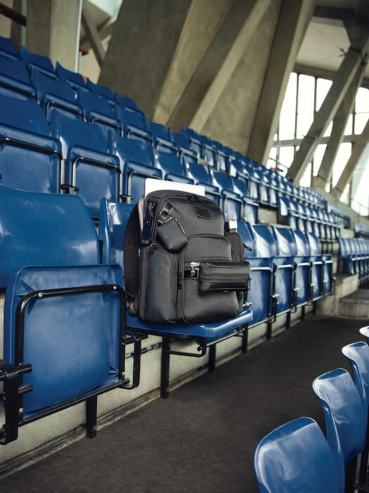 Tumi's new Alfa Bravo is not only "usable" but also "speakable. It looks like you can use this one bag for your private life.