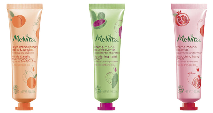 自然の恵みをギュッと詰め込んだハンドクリームとリップバーム。メルヴィータはあなたを冬の乾燥から守ります。