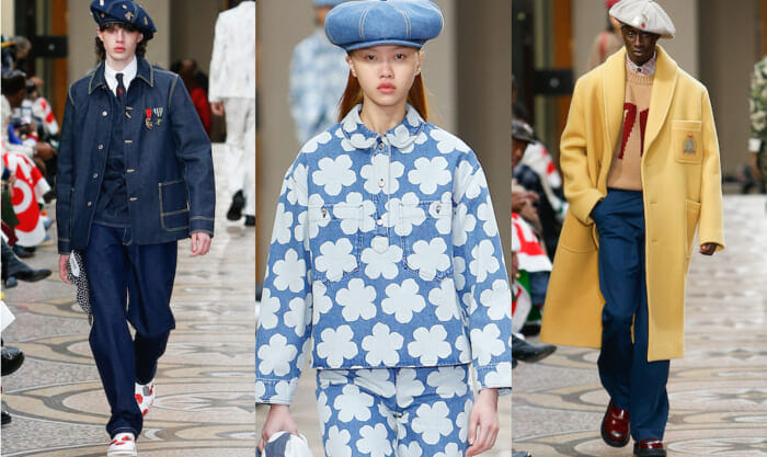 The talent of NIGO®︎ blossoms in Paris. The debut collection reveals a new Kenzo image.