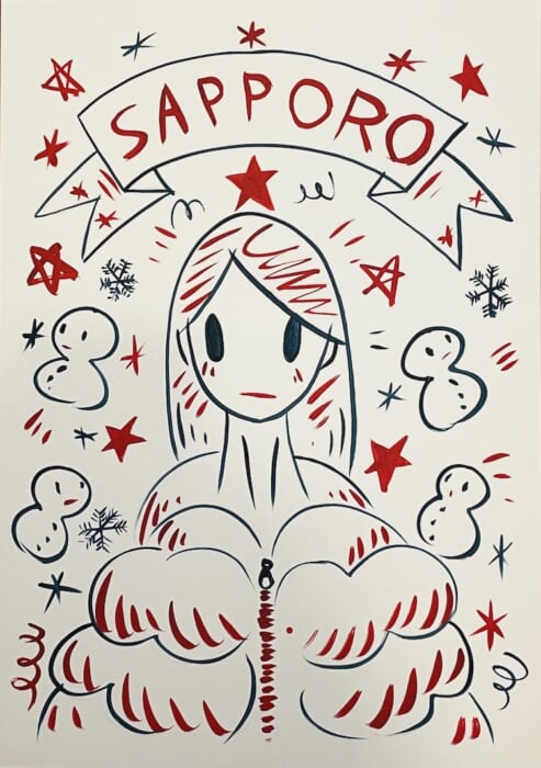 A pop-up exhibition by Takeru Amano, a contemporary artist whose popularity is booming, will be held.