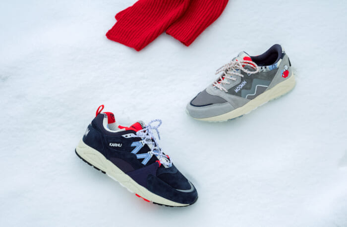 ムーミンパパ海へ行く、カルフと一緒に海へ行く。新作スニーカーは北欧のトロール一家とのコラボです。