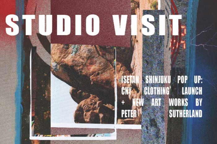 ピーター・サザーランドのポップアップショップが伊勢丹新宿店にてオープン中。最新アートワークが一挙に展示。