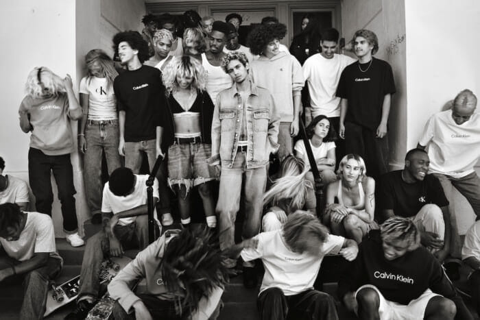This spring, Calvin Klein is launching a major campaign featuring a cast of over 120 people. The keyword is "All Together.