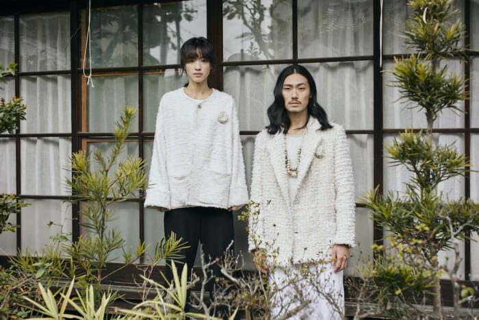 ウニ イロイカスがつくる、タイムレスな服。22年のルックブックが到着しました。