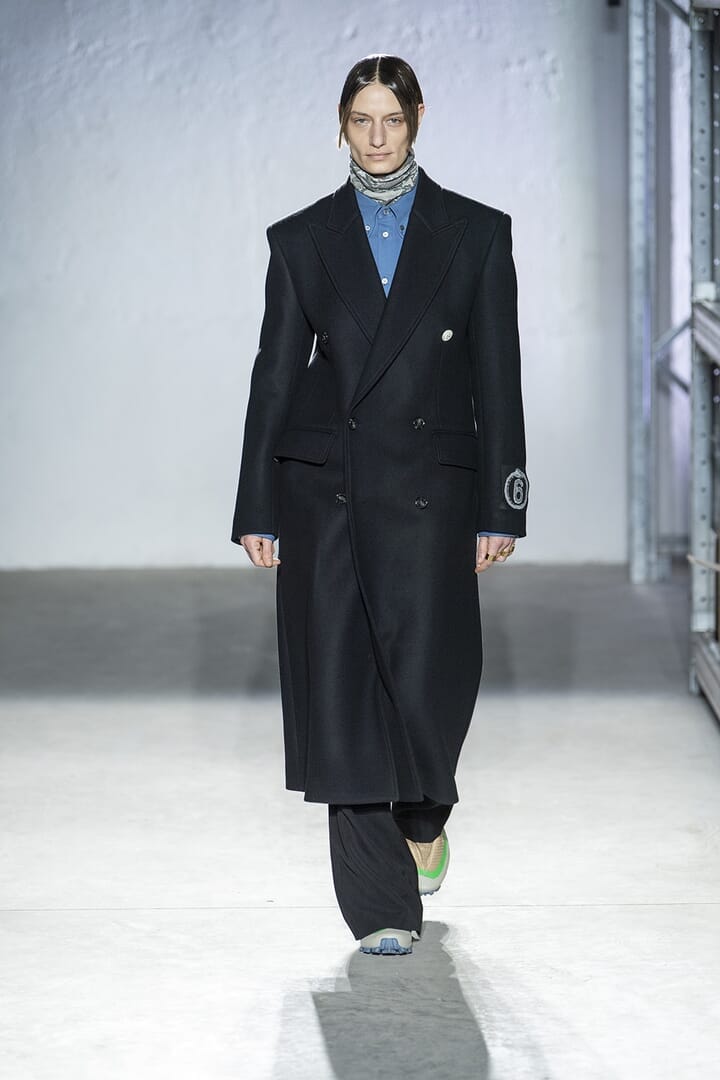 MM6 Maison Margiela ダークネイビー キュロット 36 エムエム6 メゾン マルジェラ | MM6 Maison Margiela
