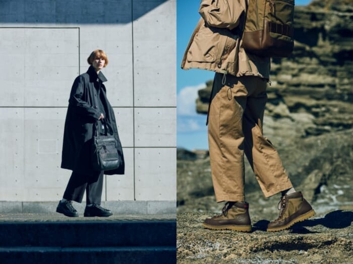 When Danner and Briefing teamed up, they created durable and cool shoes and bags.