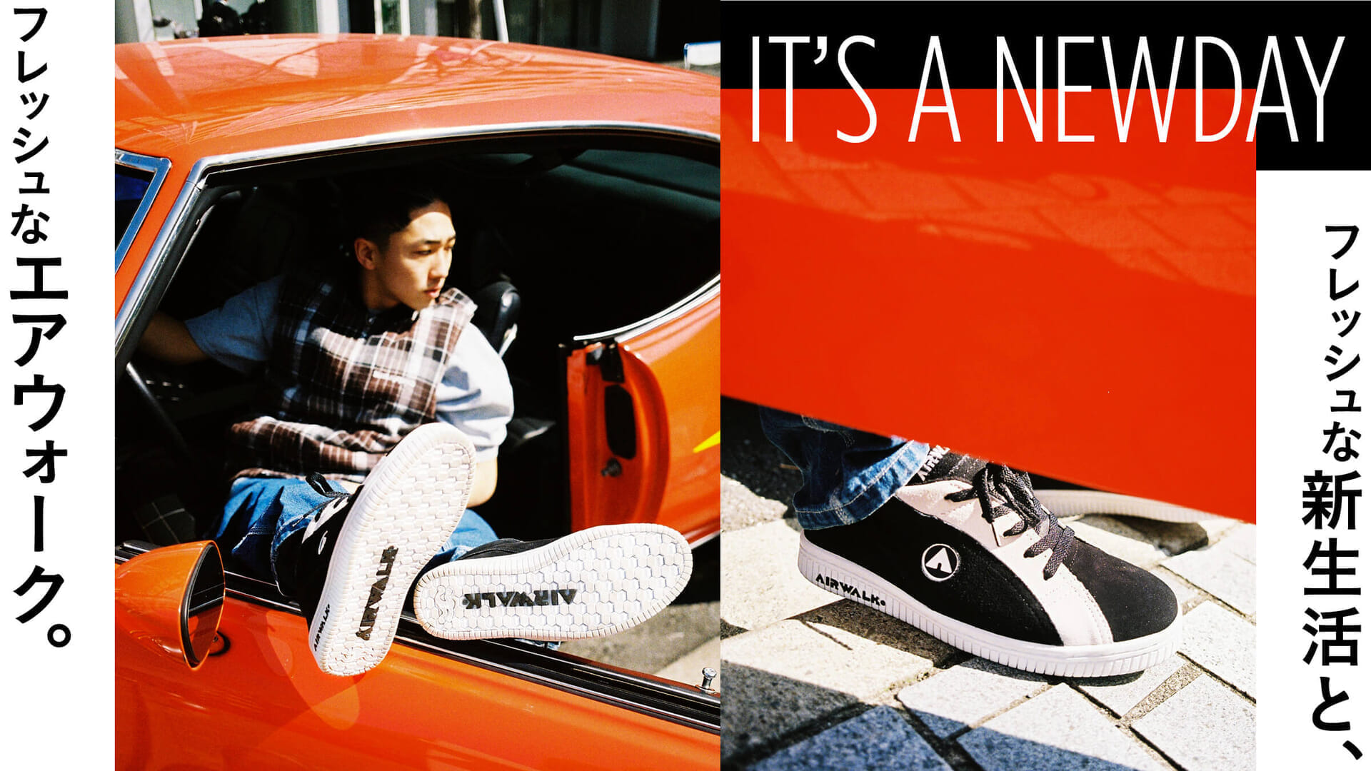 Fresh new life and fresh airwalks.